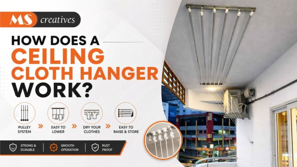 Ceiling Cloth Hanger